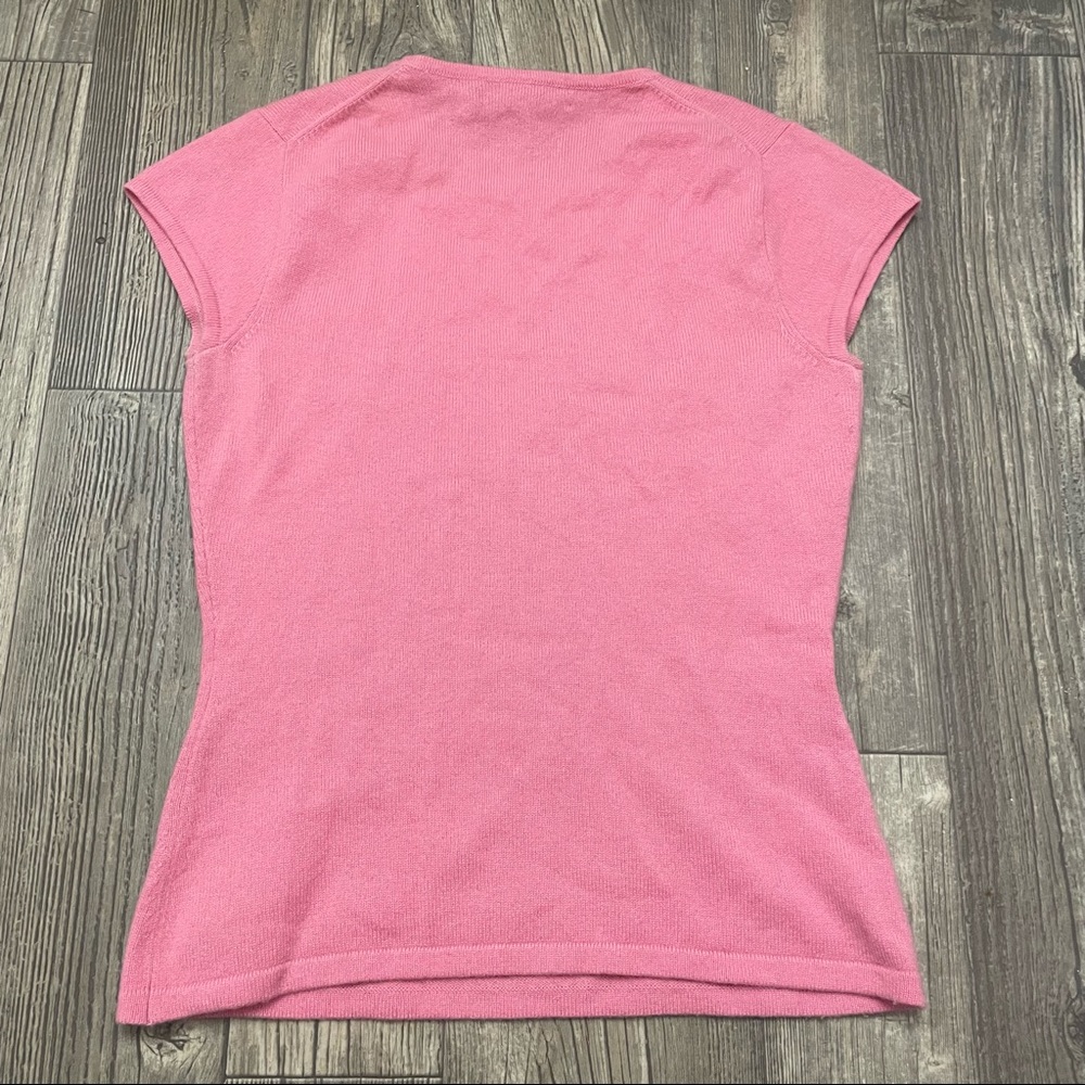 Pink Express Cashmere Top - Picture 5 of 5